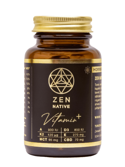 Zen Native CBD kapslid Vitamin plus_tr