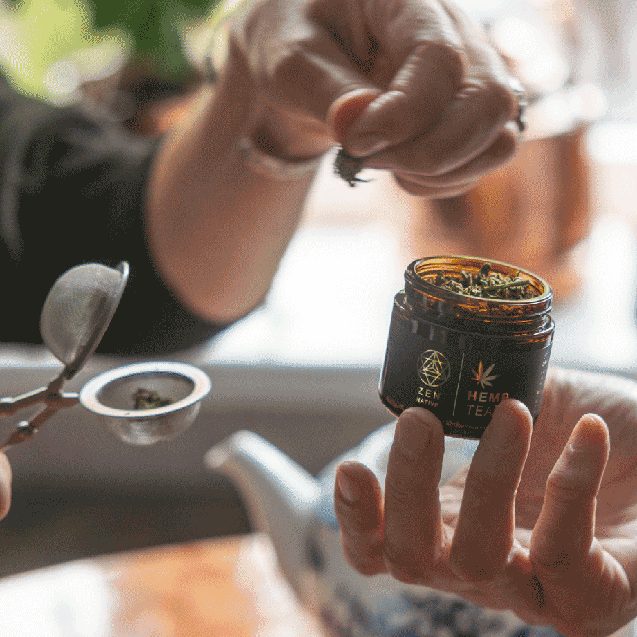 Zen-Native-Square-cbd-конопляный-цветочный-чай-конопляный-родной Чай из цветков конопли Zen Native CBD конопляный чай домашний успокаивающий