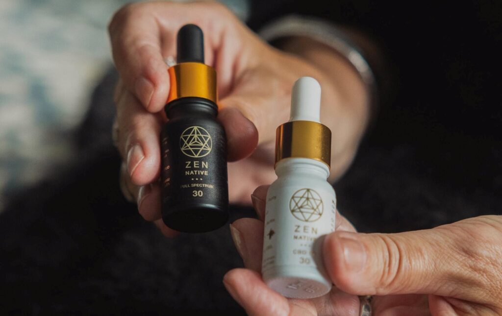 Zen Native parim kodumaine Full Spectrum CBD õli ja kristall CBD õli